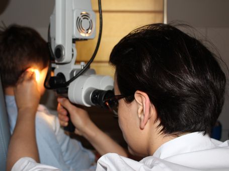 eHIT bei Schwindeldiagnostik HNO Praxis Dr. Godin
